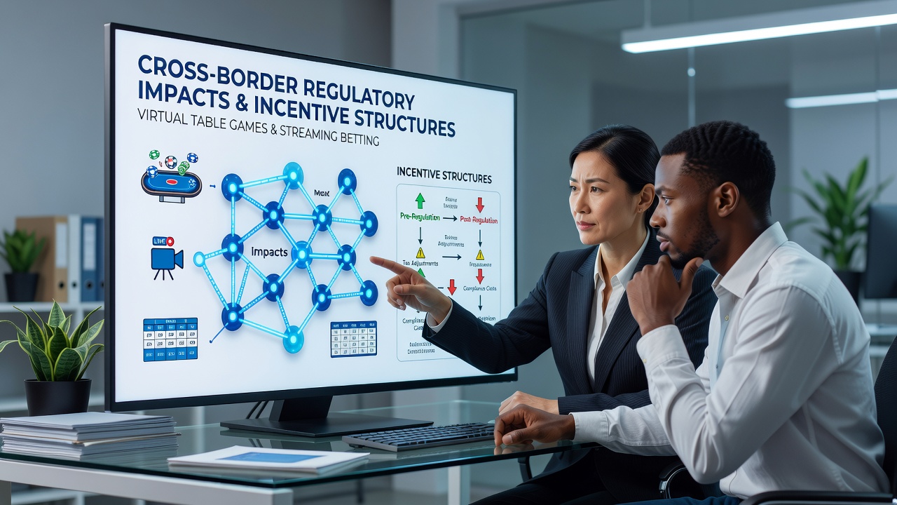 Cross-border regulatory frameworks affecting virtual table game incentives and streaming competition betting platforms